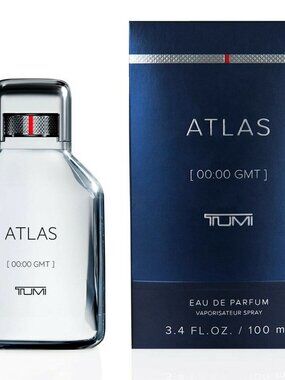 Tumi Atlas Eau de Parfum Spray for Men 3.4oz New Sealed Box $135